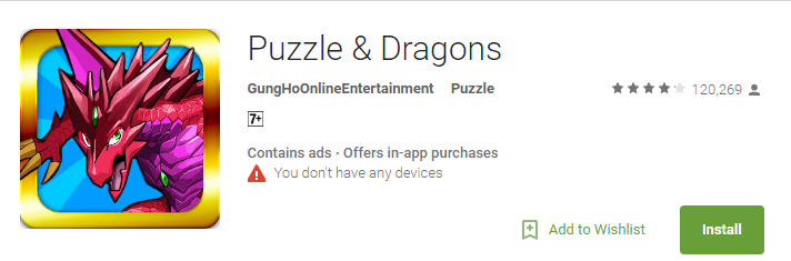 puzzle and dragons for pc